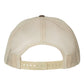 Snapback Hat - Brown and Tan