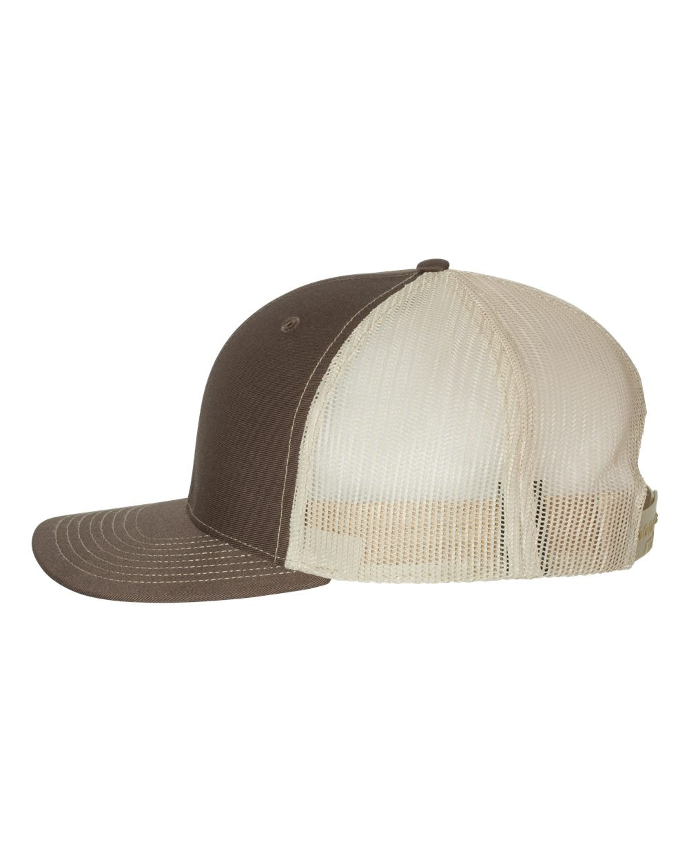 Snapback Hat - Brown and Tan