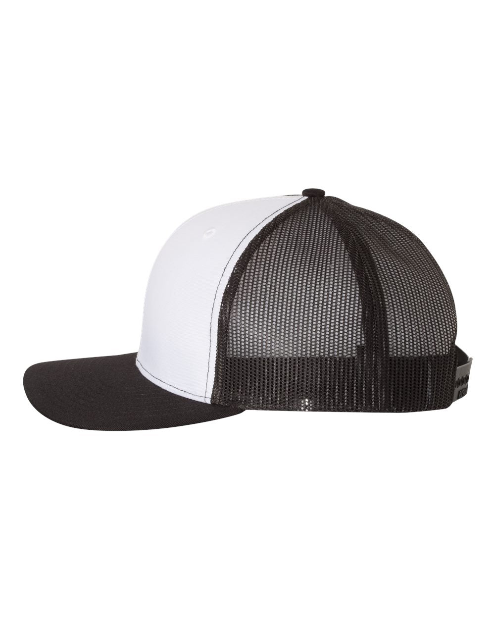 Snapback Hat - Black and White