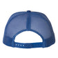 Snapback Hat - Blue and White