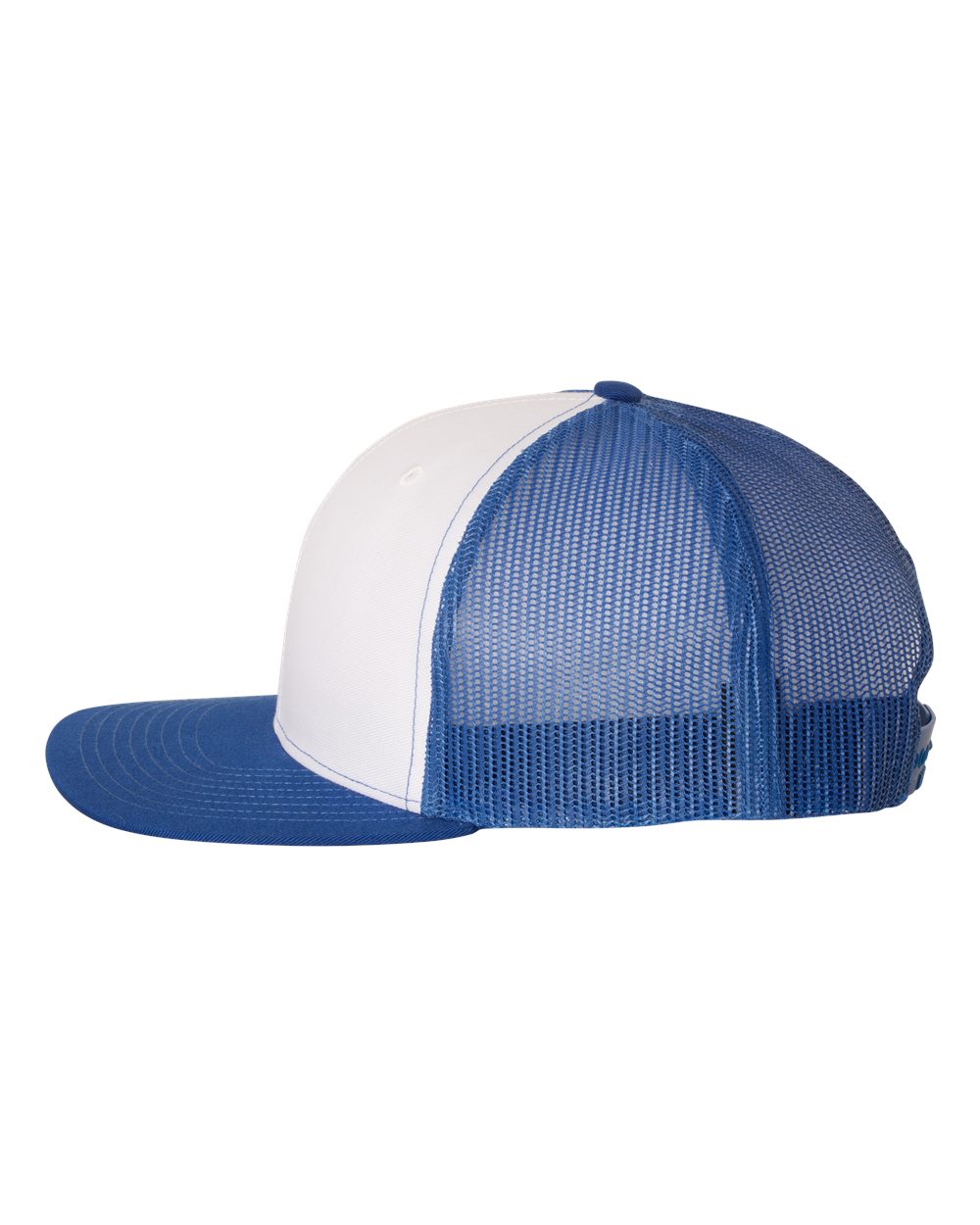 Snapback Hat - Blue and White