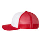 Snapback Hat - Red and White