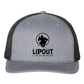 Snapback Hat - Gray and Black