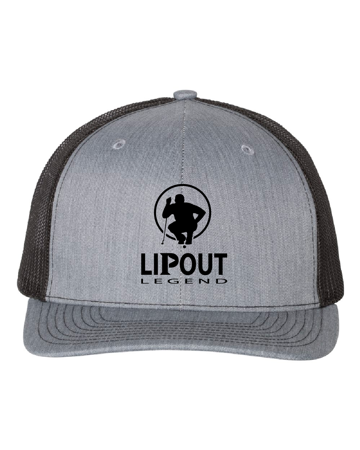 Snapback Hat - Gray and Black