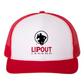Snapback Hat - Red and White