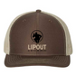 Snapback Hat - Brown and Tan