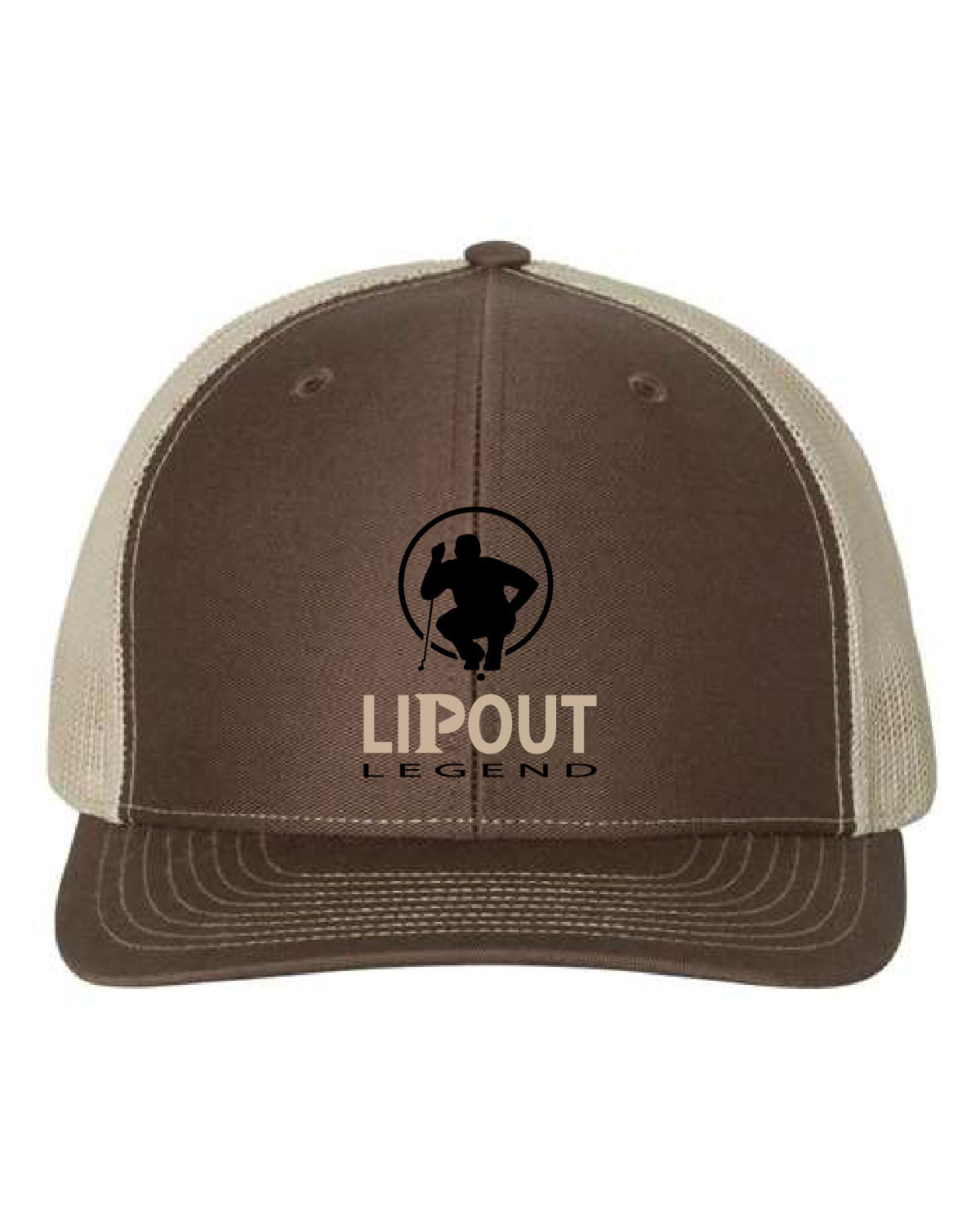 Snapback Hat - Brown and Tan